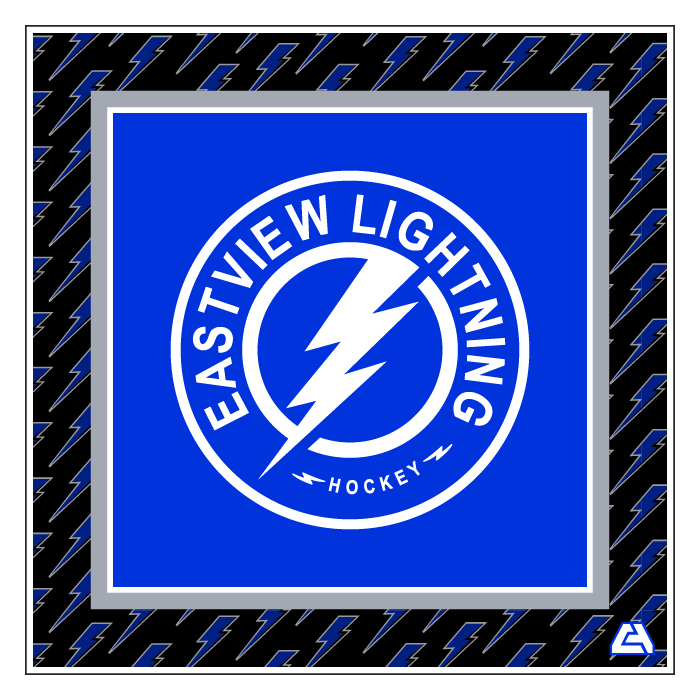 eastview hockey association full dye hoodie