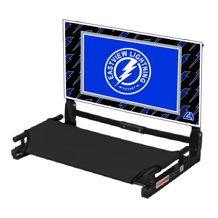 eastview hockey association full dye hoodie