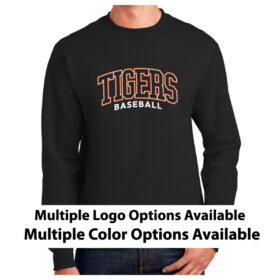 farmington baseball printed fleece crewneck sweatshirt (pc90)