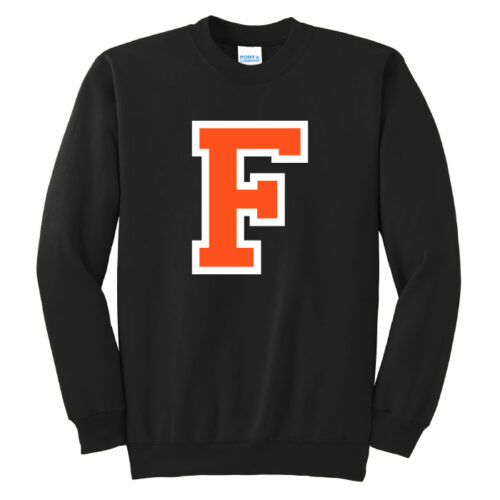 farmington baseball black printed performance tee (st350)