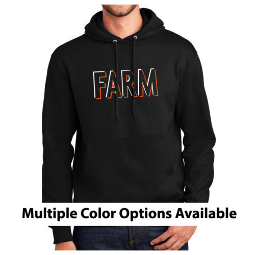 farmington baseball black printed performance tee (st350) (copy)