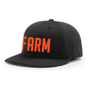 farmington baseball black printed performance tee (st350) (copy)