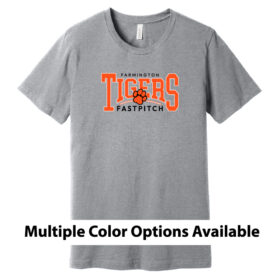 farmington fastpitch printed fleece crewneck sweatshirt (pc90)