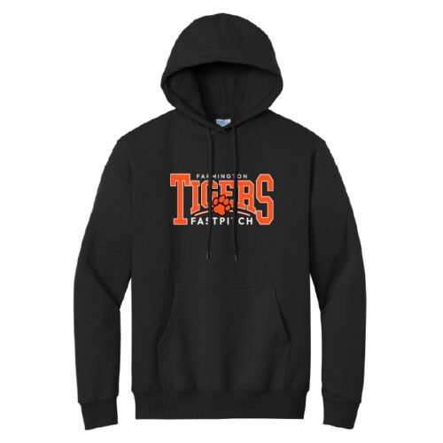 farmington fastpitch charcoal heather embroidered unrl crossover hoodie ii