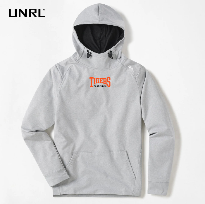 farmington fastpitch charcoal heather embroidered unrl crossover hoodie ii