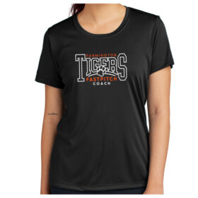 farmington fastpitch coaches ladies sublimated performance tee (lst350)
