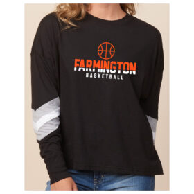 farmington youth basketball embroidered snapback baseball cap (112)