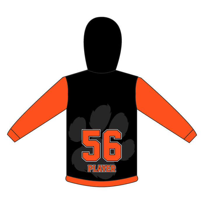 farmington youth basketball full dye hoodie
