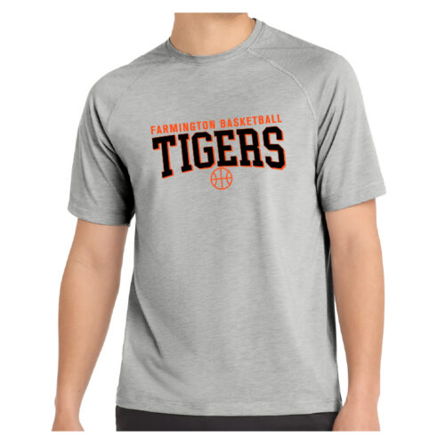 farmington youth basketball coaches orange port & company® performance blend tee (pc381)
