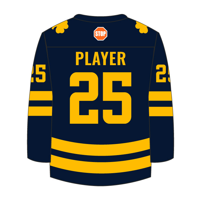 raha boosters navy sublimated game jersey