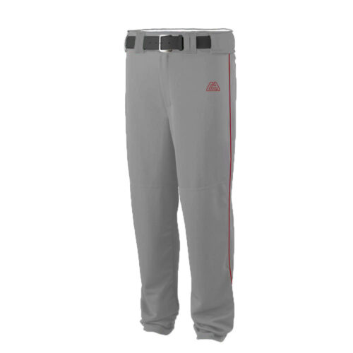 CA Stock Pants – Warm Grey with Red Piping