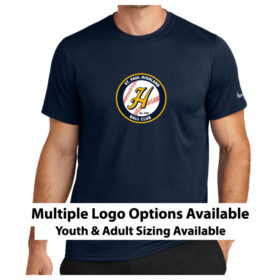 highland navy printed nike tee (dv7299)