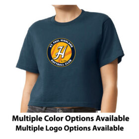 highland navy longsleeve printed performance tee (st350ls)