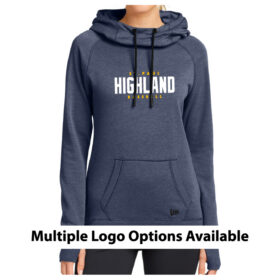 highland navy longsleeve printed performance tee (st350ls)