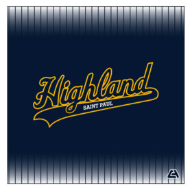 highland baseball full dye hoodie