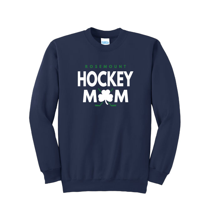 raha boosters mom's printed fleece crewneck sweatshirt (pc90)