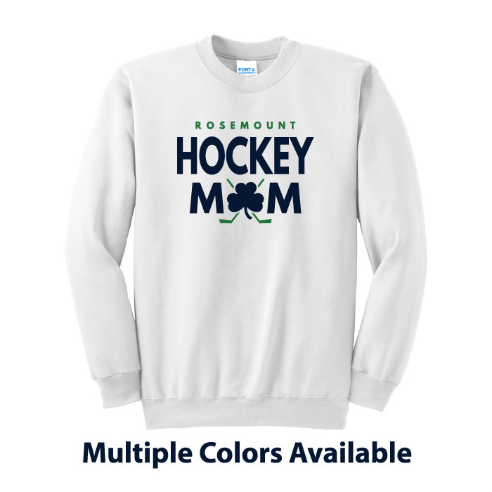 raha boosters mom's printed fleece crewneck sweatshirt (pc90)