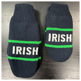 raha booster apparel irish knit mitten with fleece lining
