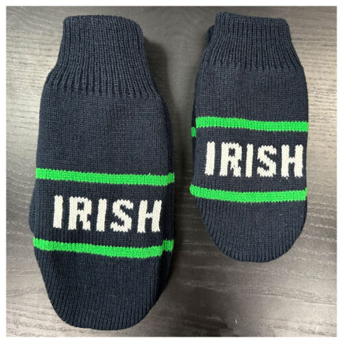 raha booster apparel irish knit mitten with fleece lining