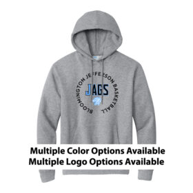 jefferson hs girls basketball printed pullover hoodie (pc90h)