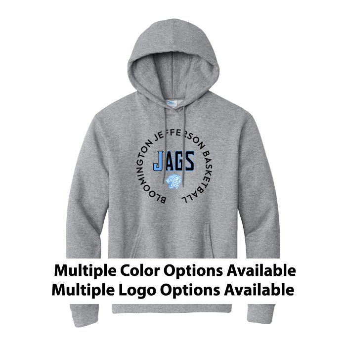 jefferson hs girls basketball printed pullover hoodie (pc90h)
