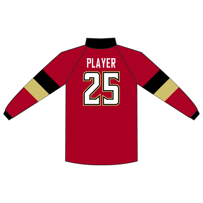 lakeville icecats hockey full dye crewneck shortsleeve jersey