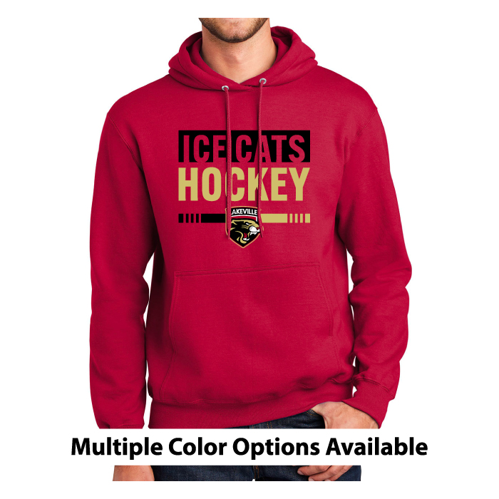 lakeville icecats hockey full dye crewneck shortsleeve jersey