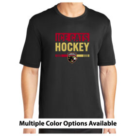 lakeville icecats hockey full dye crewneck shortsleeve jersey