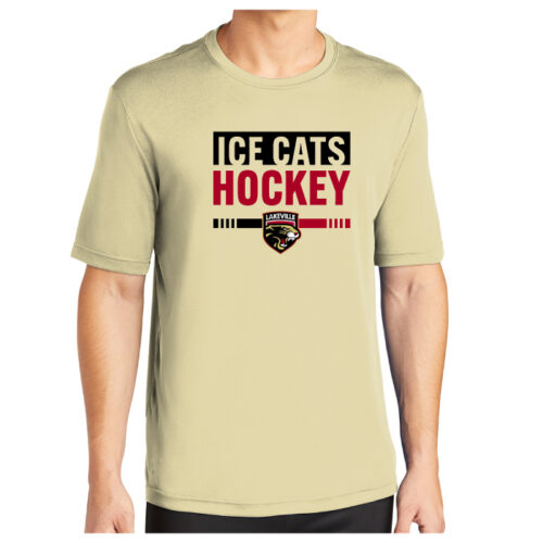 lakeville icecats hockey full dye crewneck shortsleeve jersey