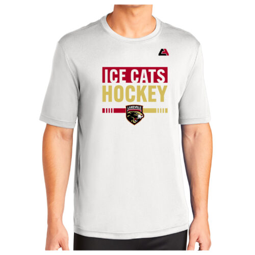 lakeville icecats hockey full dye crewneck shortsleeve jersey