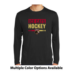 lakeville icecats hockey full dye crewneck shortsleeve jersey
