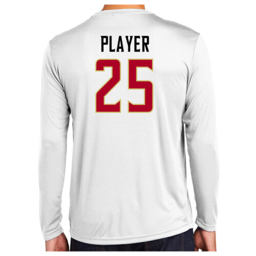 lakeville icecats hockey full dye crewneck shortsleeve jersey