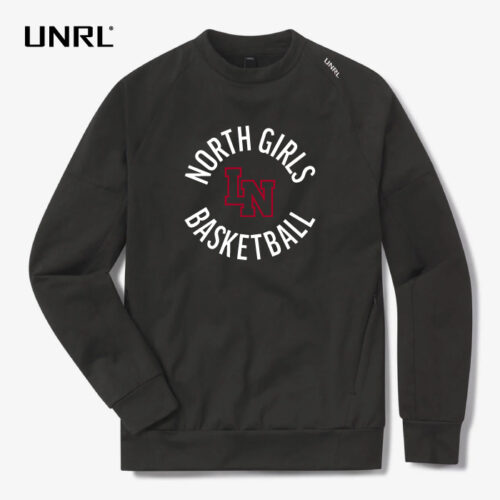 lakeville north girls basketball 3d embroidered unrl crossover hoodie ii