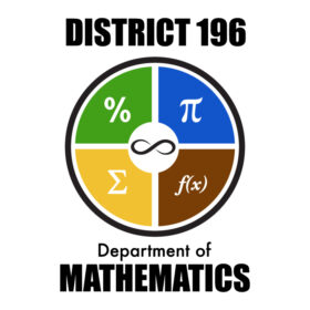 District 196 Department of Mathematics