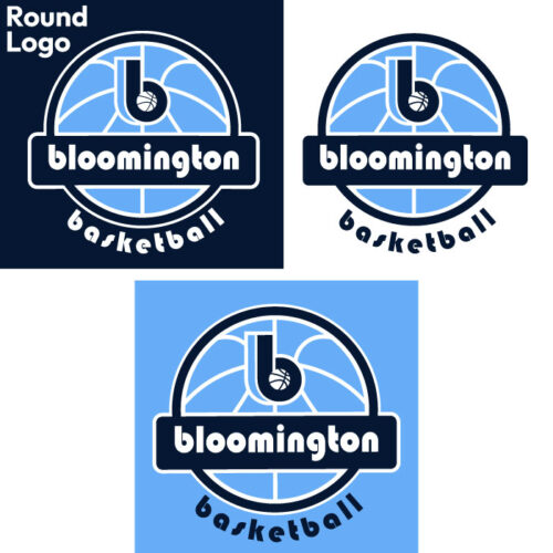 bloomington basketball coaches printed black nike swoosh sleeve rlegend tee (nkdx8730)