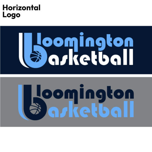 bloomington basketball printed short sleeve tee (bc3001)