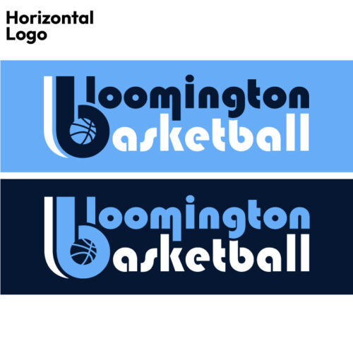 bloomington basketball printed performance tee (st350)