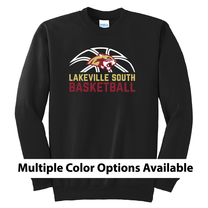 lakeville south girls travel basketball black embroidered backpack (327850)