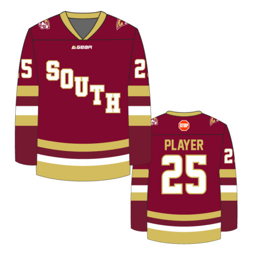 lakeville south hockey full dye game jersey