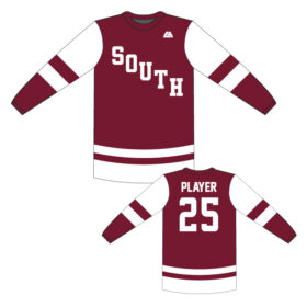 lakeville south hockey full dye game jersey