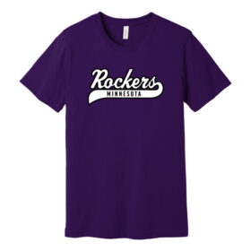MN Rockers - Team Purple Short Sleeve Printed Team Tee (BC3001)