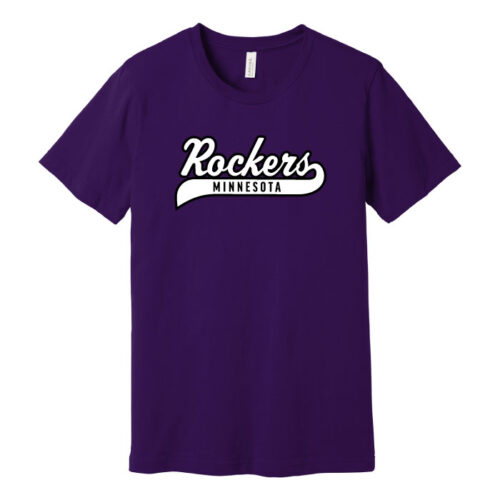 MN Rockers - Team Purple Short Sleeve Printed Team Tee (BC3001)