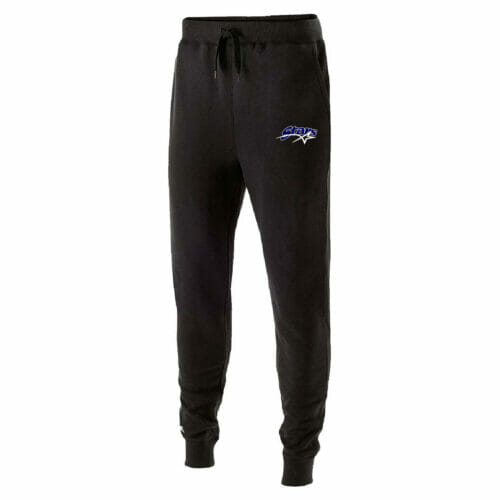 MN Stars - Black Embroidered Jogger