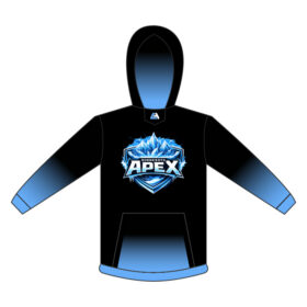 mn ice black embroidered flexfit hat (pts30)