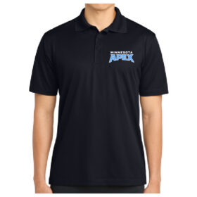 mn ice black embroidered flexfit hat (pts30)