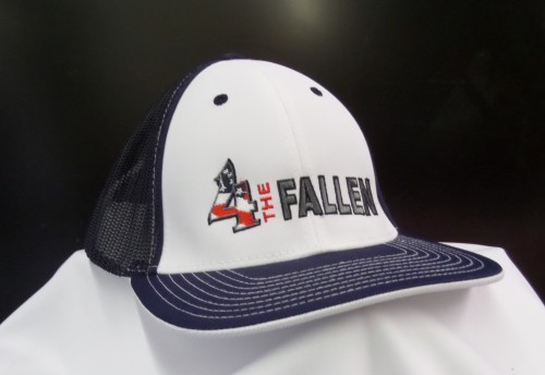 4TF - Embroidered Navy Baseball Cap (404M) - Image 2