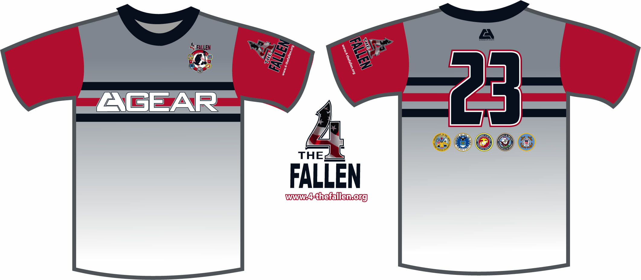 Grizzlies Custom Dye Sublimated Hockey Jersey