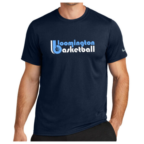bloomington basketball coaches printed cotton tee (pc54)