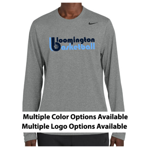 bloomington basketball coaches printed cotton tee (pc54)