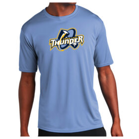 Prior Lake Thunder - Carolina Blue Printed Tee Shirt (PC380)